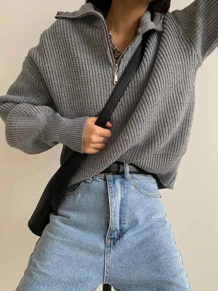 Terri | Oversized Turtleneck Sweater