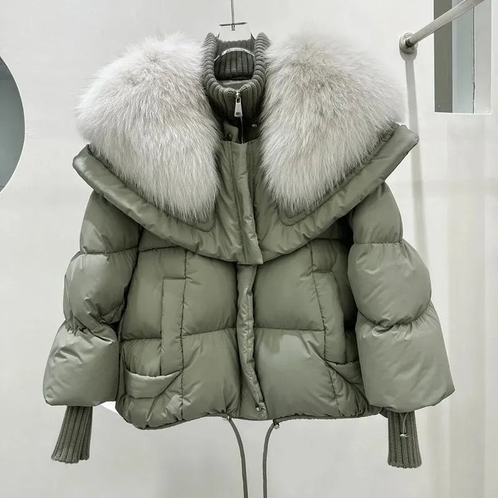 Giovanni Fur Down Jacket