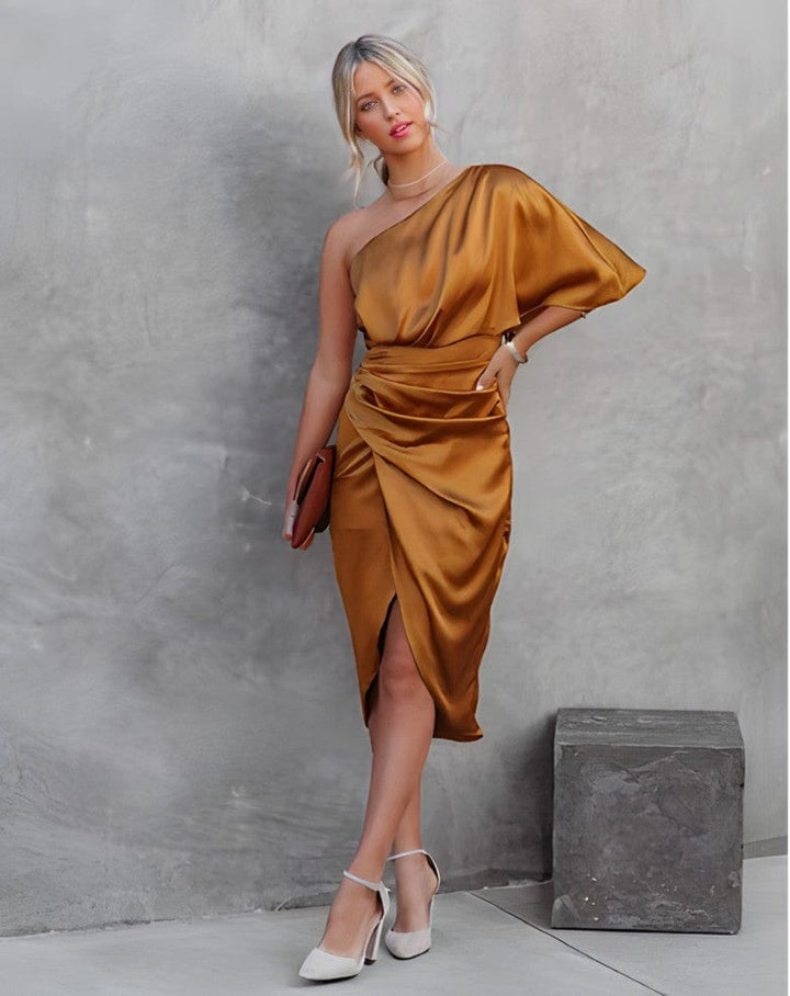 Fanela | ELEGANT SILK PARTY DRESS